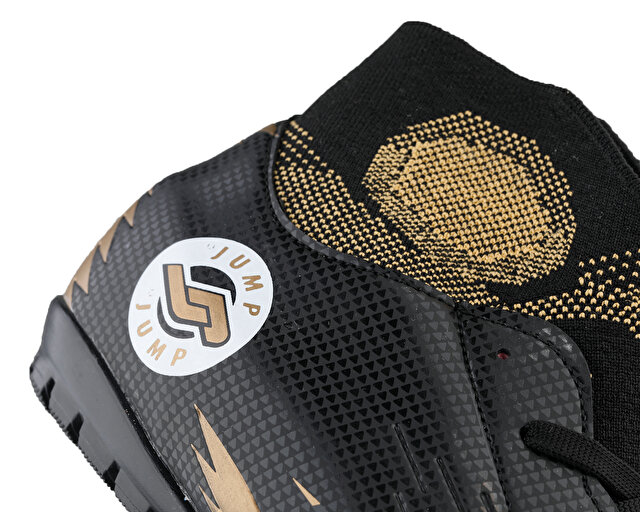 Jump Futbol ayakkabısı Kramponlar 28366 D Siyah Gold - Görsel 8