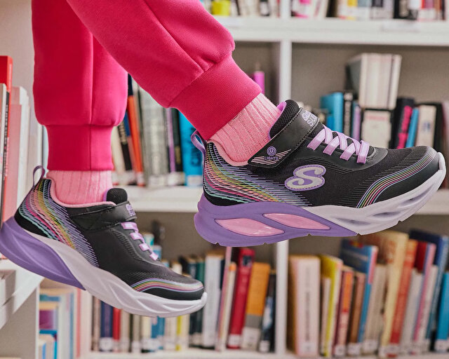 Skechers Ayakkabı Günlük COSMIC GLOW RAINBOW BEAM - Görsel 3