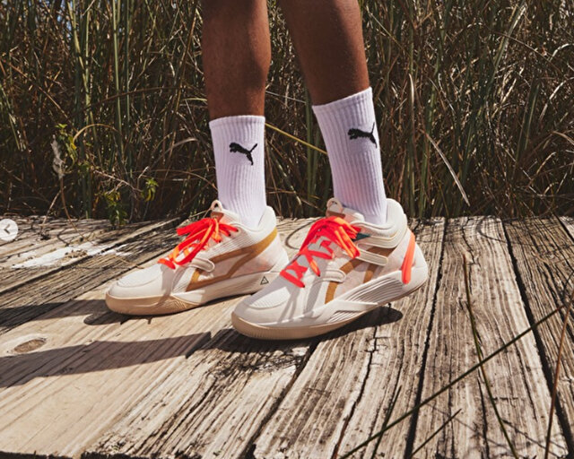 Puma Basketbol Ayakkabısı Trc Blaze Court Childhood Dreams - Görsel 4