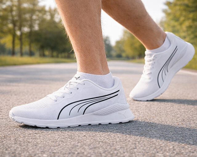 Puma Puma Beyaz Koşu Ayakkabısı LITE RUNNER TDP Korayspor'da! Beyaz - 3. görsel