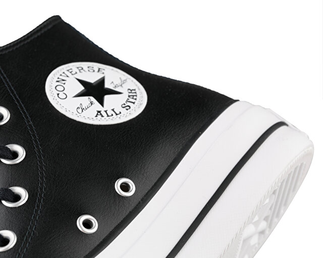 Converse Ayakkabı Günlük Chuck Taylor All Star Leather Platform - Görsel 8