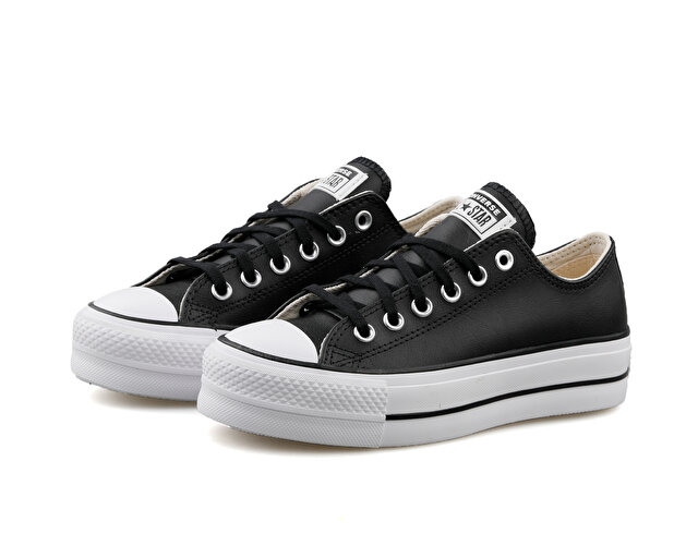Converse Ayakkabı Günlük Chuck Taylor All Star Leather Platform - Görsel 4