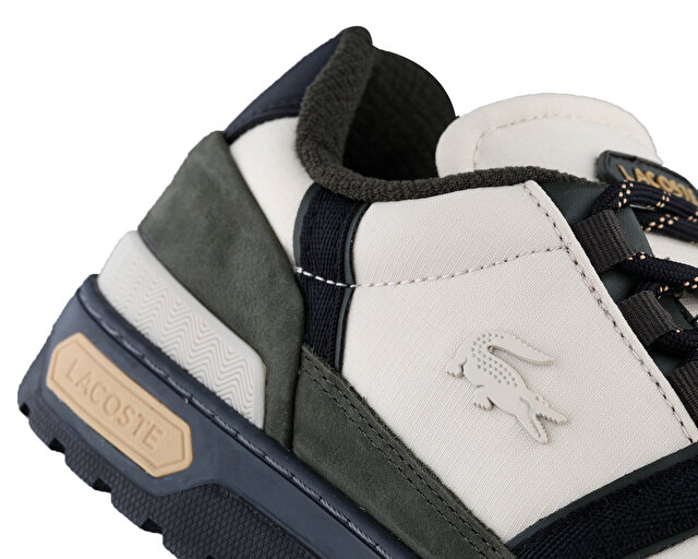 Lacoste Ayakkabı Günlük T-Clip Wntr 222 2 Sma Off Wht/Dk Grn - Görsel 8