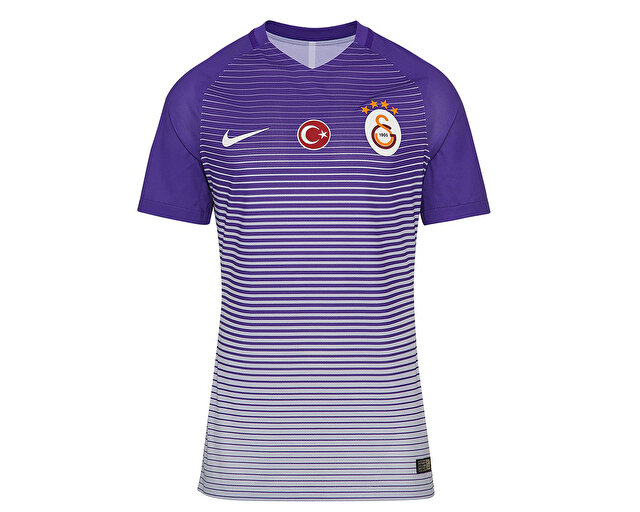 purple nike football shirt
