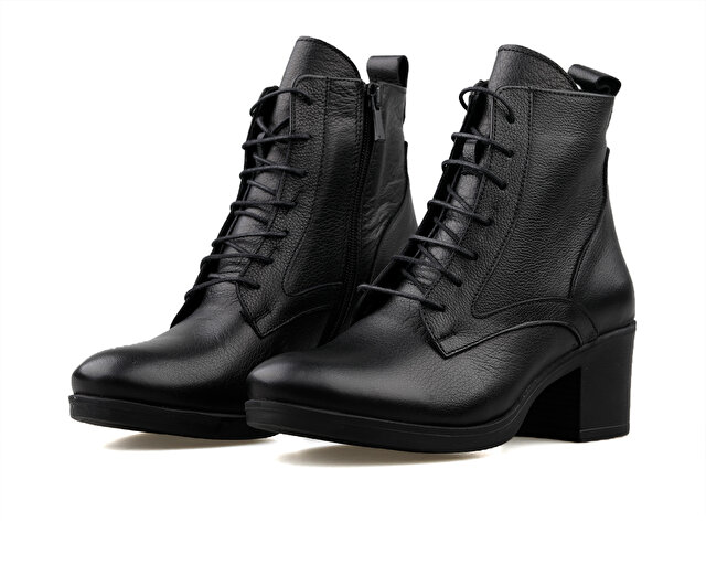 Castle Black Ayakkabı Bot 92159 1 Siyah - Görsel 4