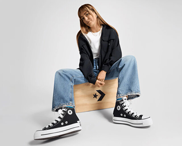 Converse Ayakkabı Günlük Ctas Lift Hi - Görsel 7