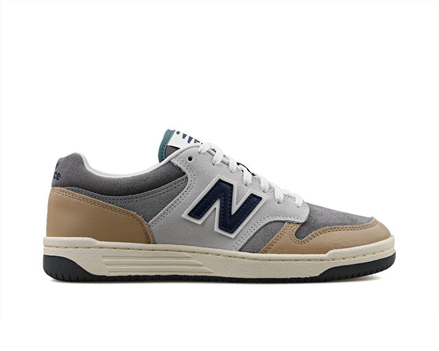 New Balance Ayakkabı Günlük 480 Gri Modeli Koleksiyonu - Görsel 2