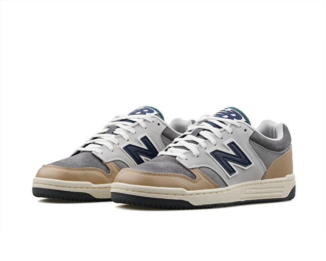 New Balance Ayakkabı Günlük 480 Gri Modeli Koleksiyonu - Görsel 4