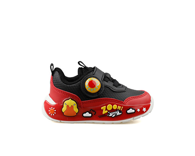 Pepino Ayakkabı Günlük Bk24 1739 Siyah Kırmızı - Görsel 2