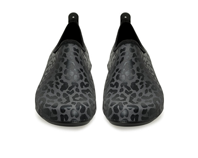 Peluche Ayakkabı Sandaletler BLACK LEOPARD - Görsel 3
