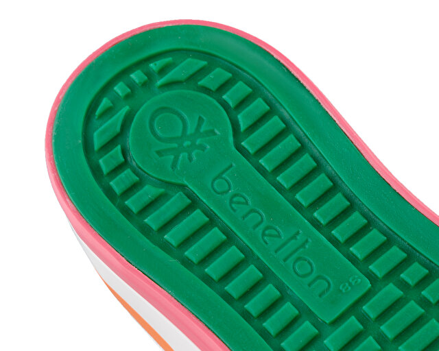 Ayakkabı Günlük BN 30189 BEYAZ TURUNCU - Görsel 9