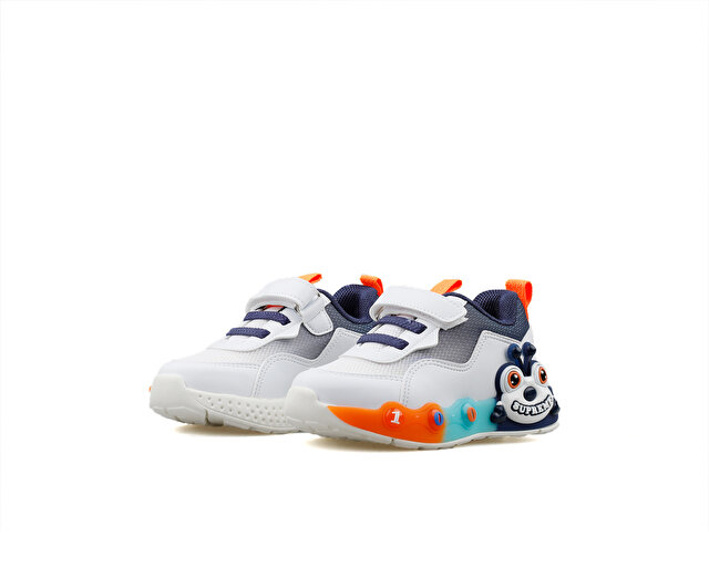 Pepino Ayakkabı Günlük BY25 1905 BEBE BEYAZ LACIVERT - Görsel 4