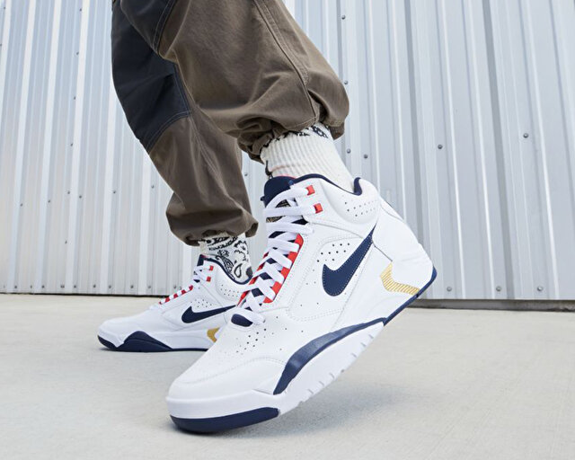 Nike Basketbol Ayakkabısı Air Flight Lite Mid - Görsel 3