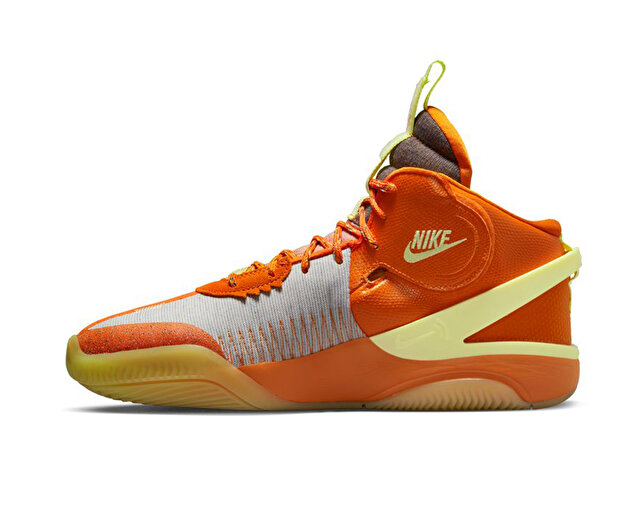 Nike Nike Turuncu Basketbol Ayakkabısı Air Deldon "Hoodie" Basketbol Ayakkabıları | Korayspor Turuncu - 3. görsel