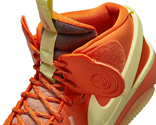 Nike Nike Turuncu Basketbol Ayakkabısı Air Deldon "Hoodie" Basketbol Ayakkabıları | Korayspor Turuncu - 8. görsel