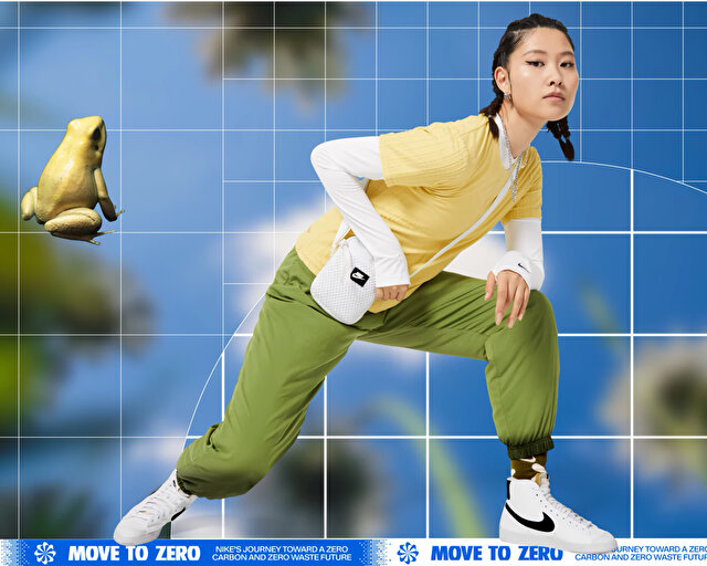 Nike Ayakkabı Günlük W Blazer Mid '77 Next Nature - Görsel 10