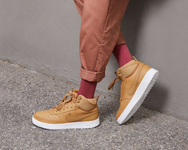 Nike Ayakkabı Günlük Court Vision Mid Winter - Görsel 3