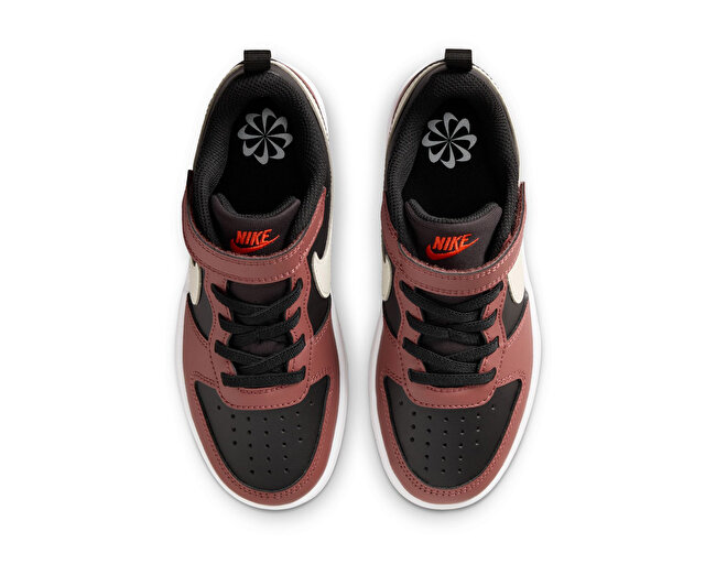 Nike Nike Siyah Ayakkabı Günlük COURT BOROUGH LOW RECRAFT (PS) Korayspor'da! Siyah - 5. görsel