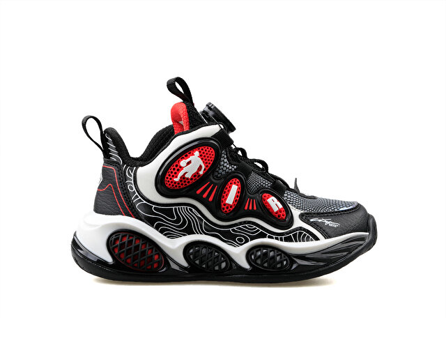 Pepino Basketbol Ayakkabısı Fk24 1822 Siyah Kırmızı - Görsel 2