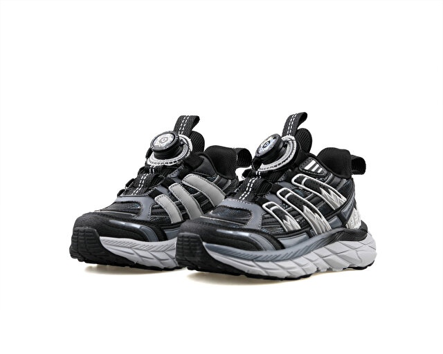 Pepino Ayakkabı Günlük Fk24 1843 Siyah Gri - Görsel 4