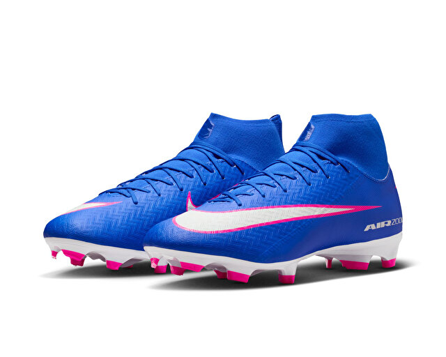 Nike Nike Mavi Futbol ayakkabısı Kramponlar MERCURIAL SUPERFLY 10 ACAD FG/MG Korayspor'da! Mavi - 4. görsel