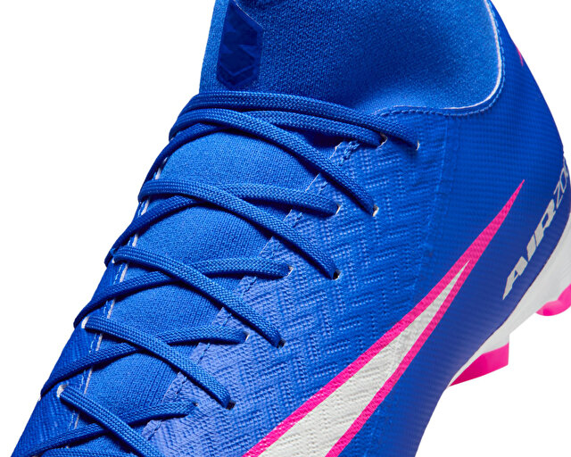 Nike Nike Mavi Futbol ayakkabısı Kramponlar MERCURIAL SUPERFLY 10 ACAD FG/MG Korayspor'da! Mavi - 8. görsel