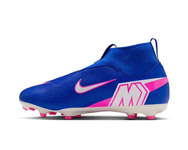 Nike Nike Mavi Futbol ayakkabısı Kramponlar JR MERCURIAL ZOOM SUPERFLY 10 ACAD FGMG Korayspor'da! Mavi - 3. görsel