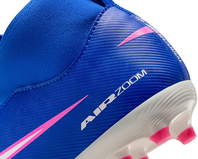 Nike Nike Mavi Futbol ayakkabısı Kramponlar JR MERCURIAL ZOOM SUPERFLY 10 ACAD FGMG Korayspor'da! Mavi - 9. görsel