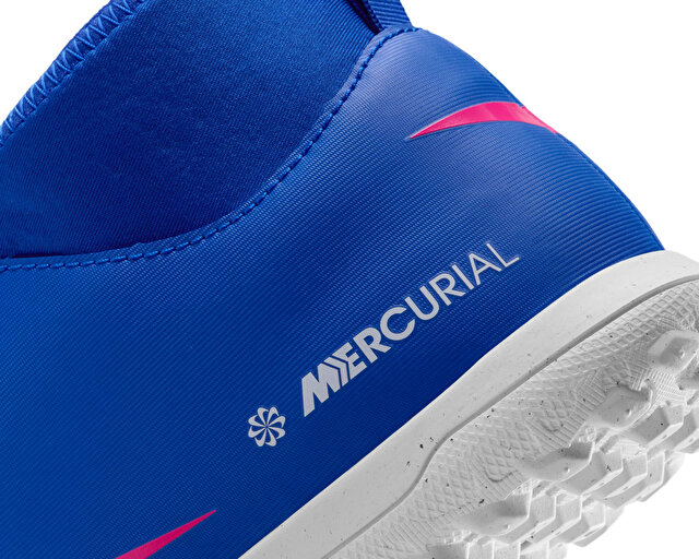 Nike Nike Mavi Futbol ayakkabısı Halı Saha JR MERCURIAL SUPERFLY 10 CLUB TF Korayspor'da! Mavi - 9. görsel
