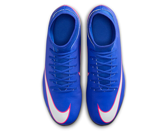 Nike Nike Mavi Futbol ayakkabısı Kramponlar MERCURIAL SUPERFLY 10 CLUB FG/MG Korayspor'da! Mavi - 5. görsel