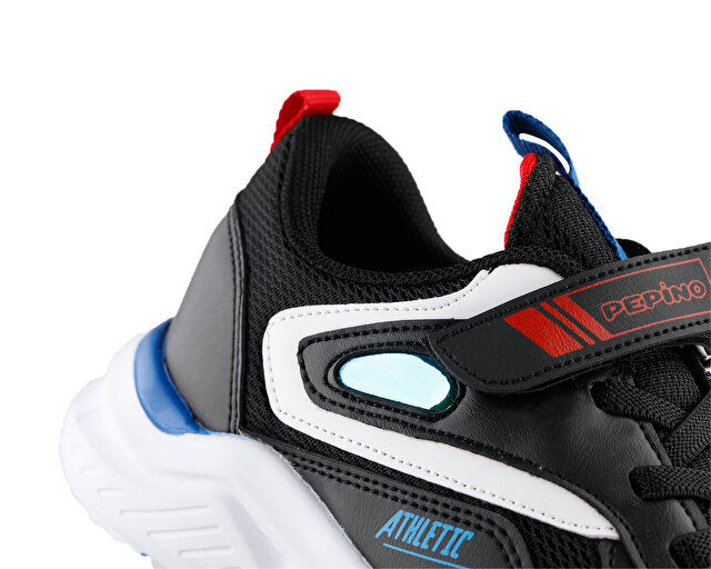 Pepino Ayakkabı Günlük Fy24 1543 Siyah Kırmızı - Görsel 8