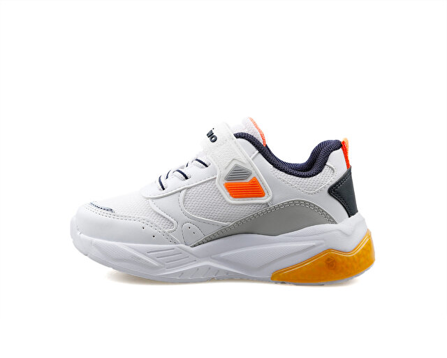 Pepino Ayakkabı Günlük Fy24 1648 Beyaz Lacivert Fosfor Turuncu - Görsel 3