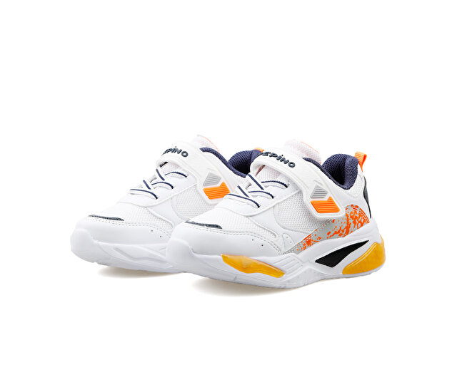 Pepino Ayakkabı Günlük Fy24 1648 Beyaz Lacivert Fosfor Turuncu - Görsel 4