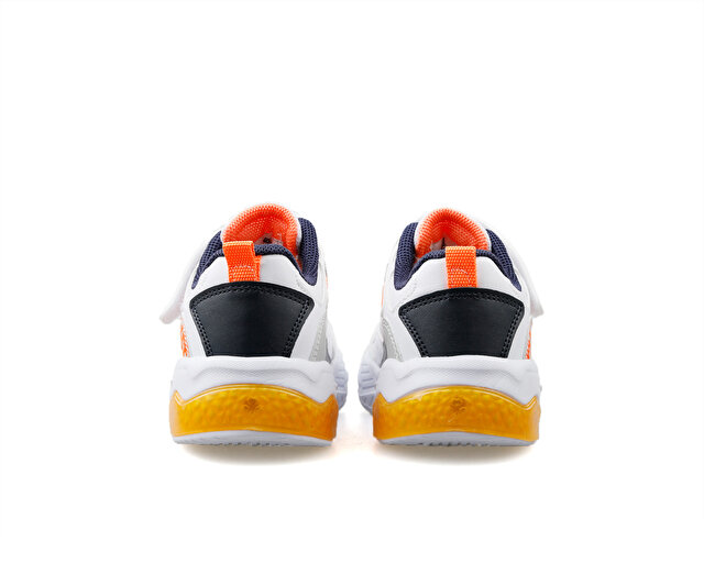 Pepino Ayakkabı Günlük Fy24 1648 Beyaz Lacivert Fosfor Turuncu - Görsel 5