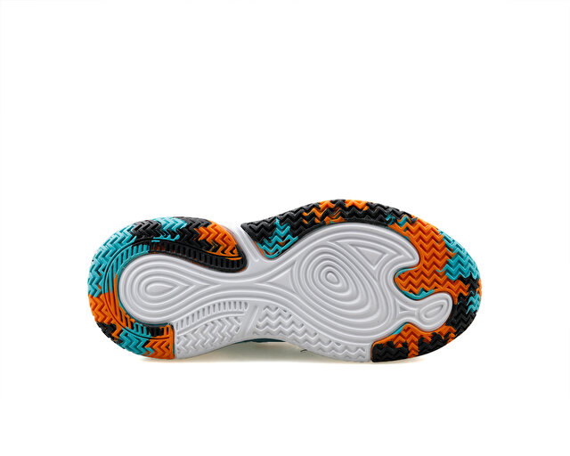 Pepino Basketbol Ayakkabısı Fy24 1656 Lacivert Turkuaz Fosfor Turuncu - Görsel 6