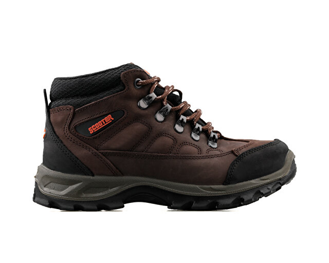 Scooter Ayakkabısı Trekking Bot ve Ayakkabıları Watertight Crazy Kahve - Görsel 2