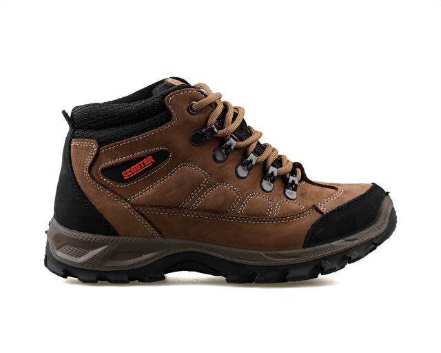 Scooter Ayakkabı Outdoor Ayakkabısı Nubuk Kum - Görsel 2