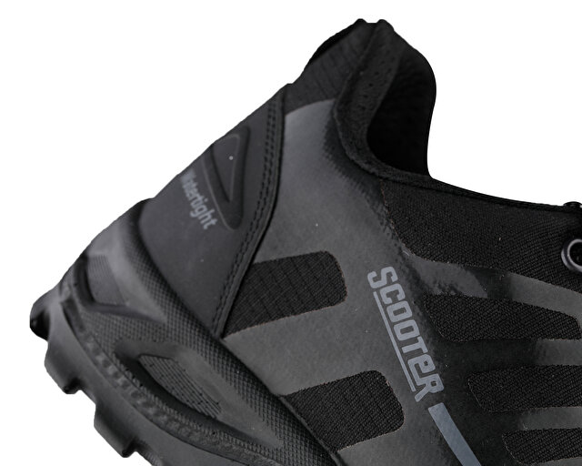 Scooter Ayakkabısı Trekking Bot ve Ayakkabıları Tekstil Siyah - Görsel 8