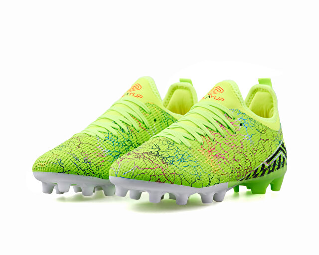 Playup Futbol ayakkabısı Kramponlar Gk 242 129 Neon Sarı - Görsel 4