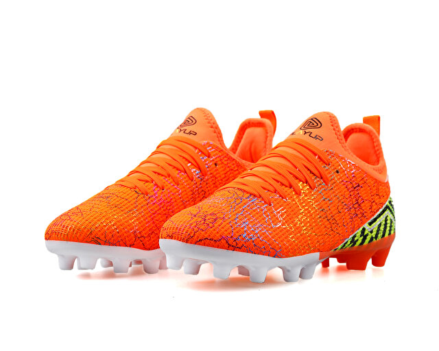 Playup Futbol ayakkabısı Kramponlar GK 242 129 Turuncu - Görsel 4