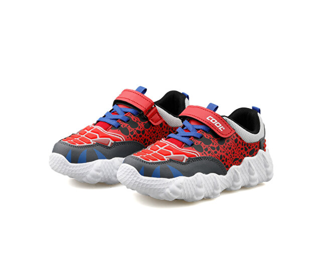 Cool Kids Ayakkabı Günlük Godzilla Kisa Flt Kırmızı - Görsel 4