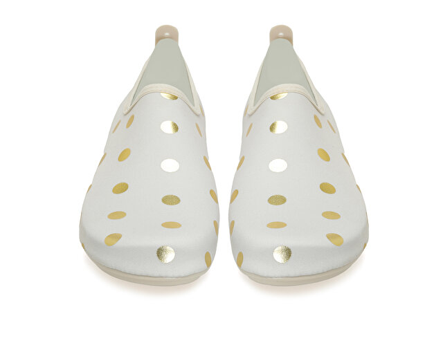 Peluche Ayakkabı Sandaletler GOLD DOT - Görsel 3