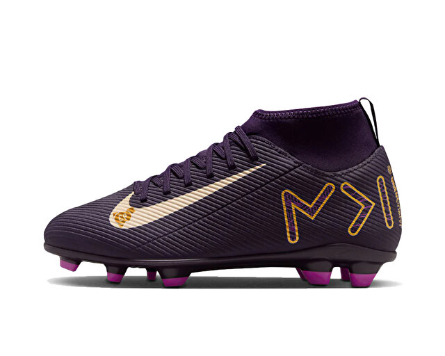 Nike Futbol ayakkabısı Kramponlar MERCURİAL JR SUPERFLY 10 CLUB KM FG/MG - Görsel 3