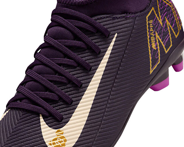 Nike Futbol ayakkabısı Kramponlar MERCURİAL JR SUPERFLY 10 CLUB KM FG/MG - Görsel 7