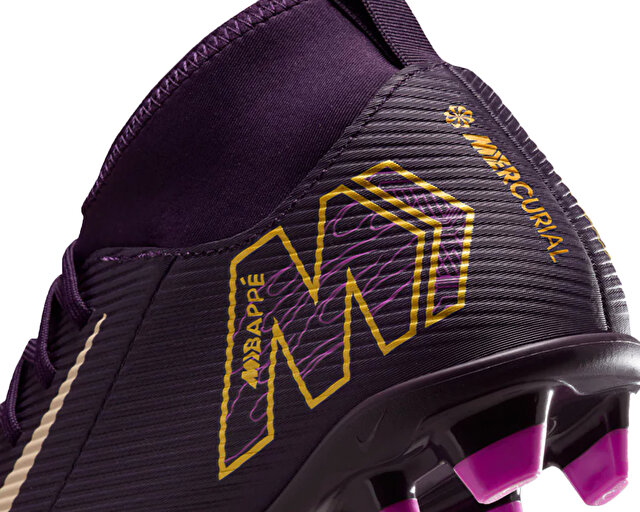 Nike Futbol ayakkabısı Kramponlar MERCURİAL JR SUPERFLY 10 CLUB KM FG/MG - Görsel 8