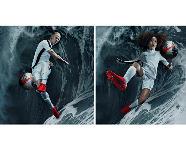 Nike Nike Kırmızı Futbol ayakkabısı Kramponlar Jr Phantom Gx II Acad Fg/Mg Eh Korayspor'da! Kırmızı - 12. görsel