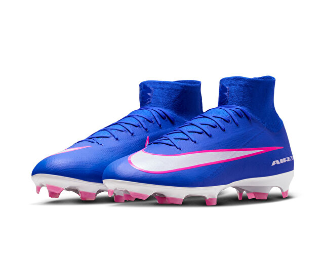 Nike Nike Mavi Futbol ayakkabısı Kramponlar ZM MERCURIAL SUPERFLY 10 PRO FG Korayspor'da! Mavi - 4. görsel