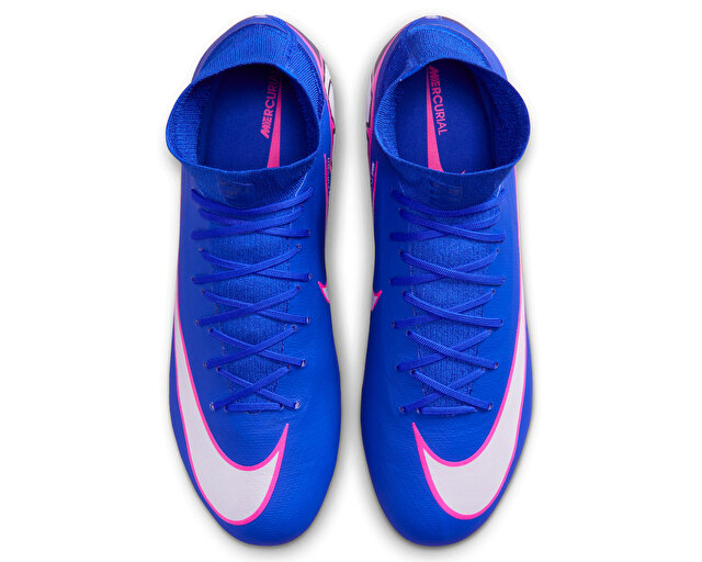 Nike Nike Mavi Futbol ayakkabısı Kramponlar ZM MERCURIAL SUPERFLY 10 PRO FG Korayspor'da! Mavi - 5. görsel