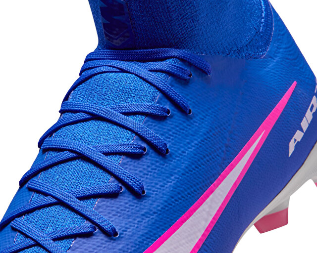 Nike Nike Mavi Futbol ayakkabısı Kramponlar ZM MERCURIAL SUPERFLY 10 PRO FG Korayspor'da! Mavi - 8. görsel