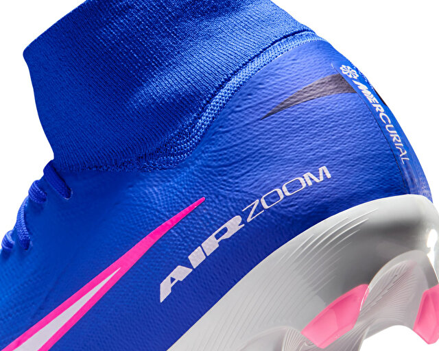 Nike Nike Mavi Futbol ayakkabısı Kramponlar ZM MERCURIAL SUPERFLY 10 PRO FG Korayspor'da! Mavi - 9. görsel